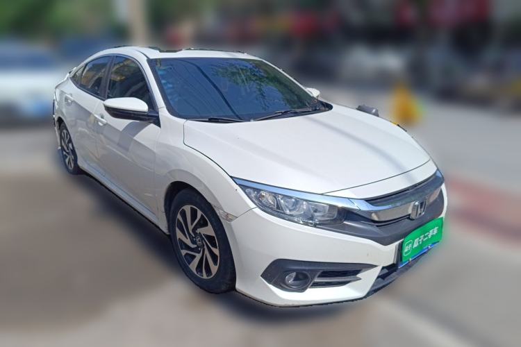 Used Honda Civic 2016 220TURBO CVT Luxury Edition Front Right 45 Deg