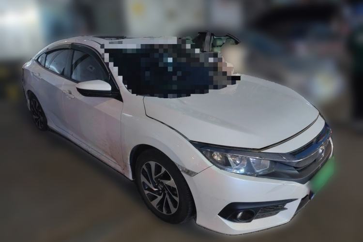 Used Honda Civic 2016 220TURBO CVT Luxury Edition Front Right 45 Deg