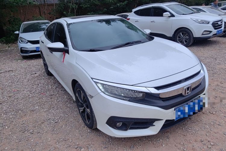 Used Honda Civic 2016 220TURBO CVT Prestige Edition Front Right 45 Deg