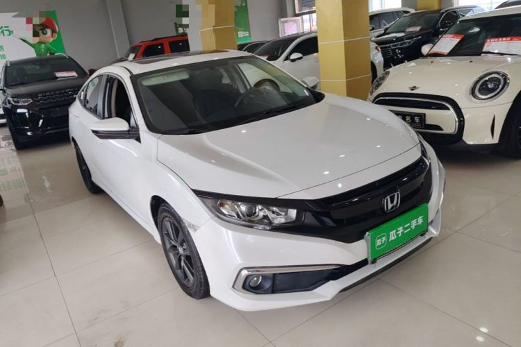 Used Honda Civic 2016 220TURBO CVT Prestige Edition Front Right 45 Deg