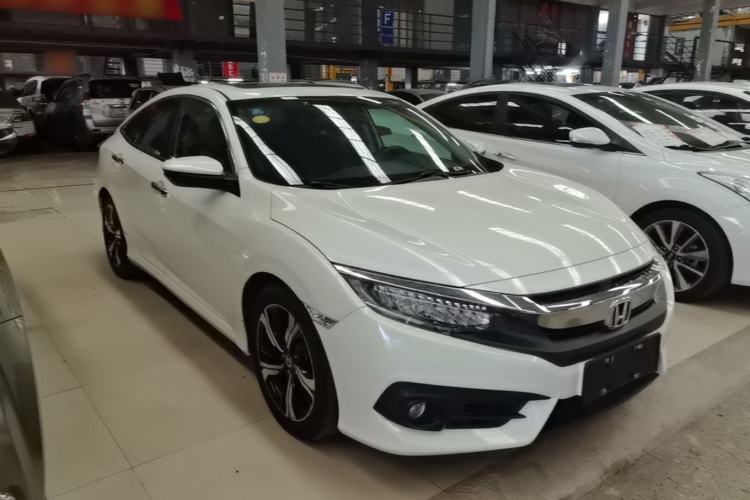 Used Honda Civic 2016 220TURBO CVT Prestige Edition Front Right 45 Deg