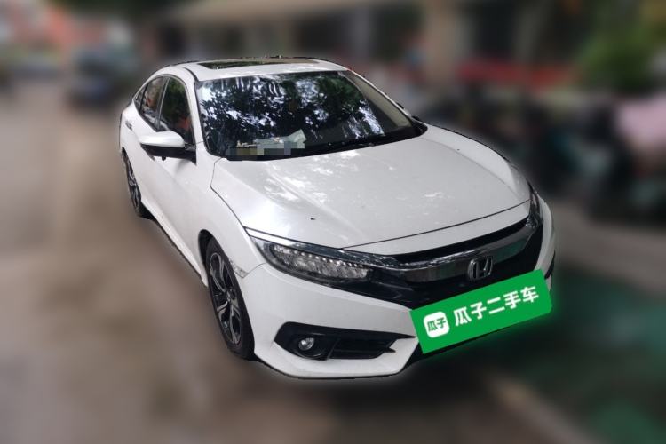 Used Honda Civic 2016 220TURBO CVT Prestige Edition Front Right 45 Deg