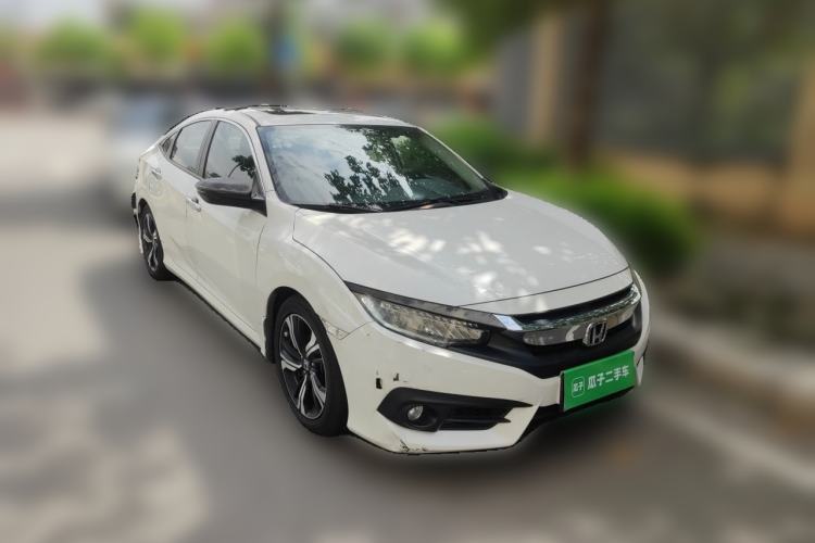Used Honda Civic 2016 220TURBO CVT Prestige Edition Front Right 45 Deg