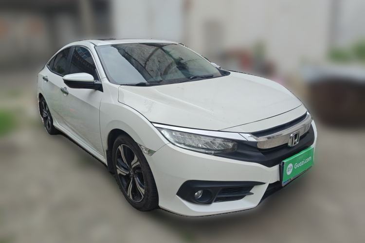 Used Honda Civic 2016 220TURBO CVT Prestige Edition Front Right 45 Deg