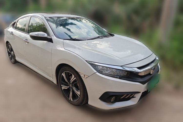 Used Honda Civic 2016 220TURBO CVT Prestige Edition Front Right 45 Deg