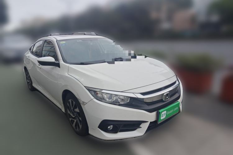 Used Honda Civic 2016 220TURBO CVT Luxury Edition Front Right 45 Deg