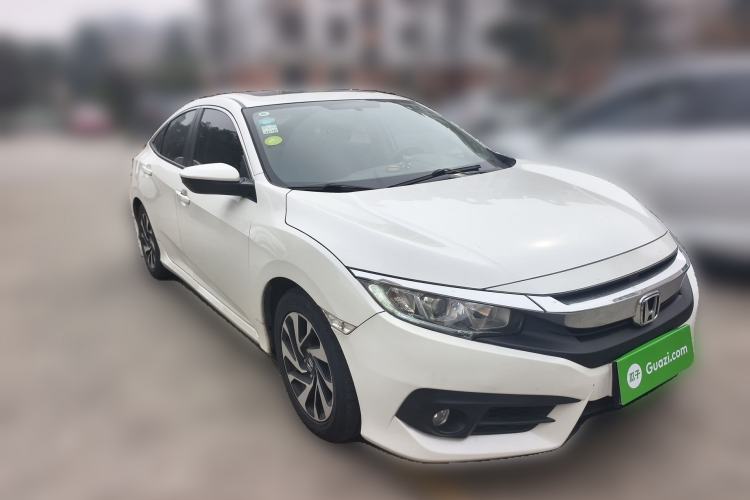 Used Honda Civic 2016 220TURBO CVT Luxury Edition Front Right 45 Deg