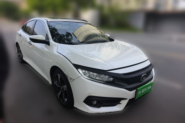 Used Honda Civic 2016 220TURBO CVT Prestige Edition Front Right 45 Deg