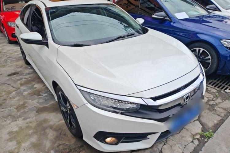 Used Honda Civic 2016 220TURBO CVT Prestige Edition Front Right 45 Deg