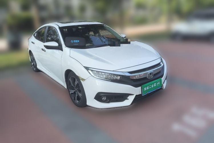 Used Honda Civic 2016 220TURBO CVT Prestige Edition Front Right 45 Deg