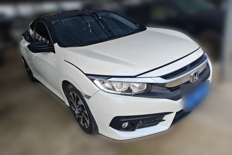 Used Honda Civic 2016 220TURBO CVT Luxury Edition Front Right 45 Deg