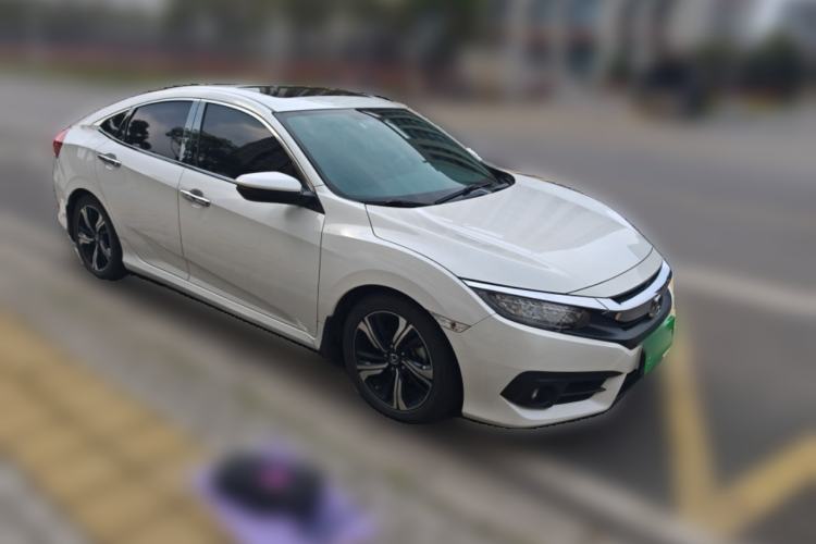 Used Honda Civic 2016 220TURBO CVT Prestige Edition Front Right 45 Deg
