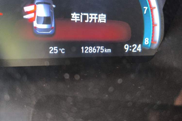 Used Honda Civic 2016 220TURBO CVT Prestige Edition Odometer Close Up