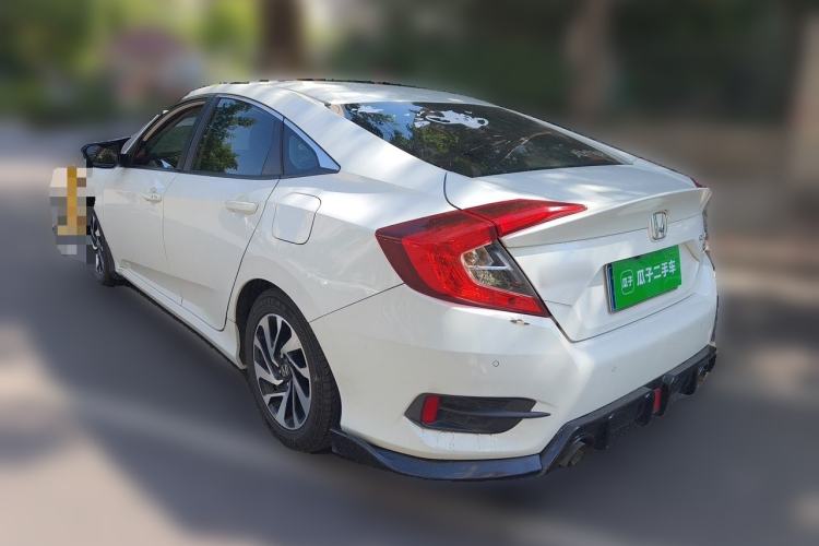 Used Honda Civic 2016 220TURBO CVT Luxury Edition Rear Left 45 Deg