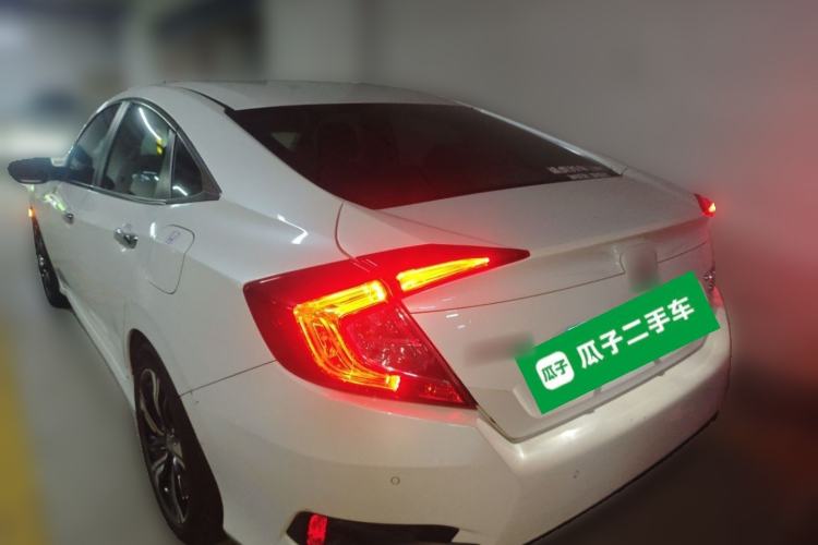 Used Honda Civic 2016 220TURBO CVT Prestige Edition Rear Left 45 Deg