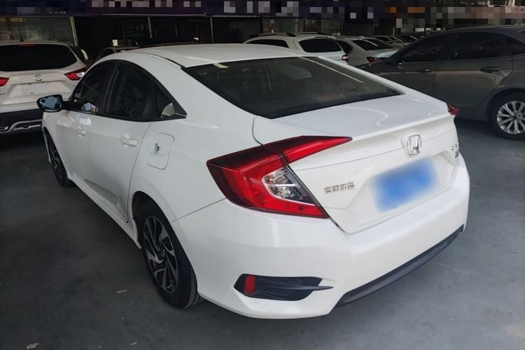Used Honda Civic 2016 220TURBO CVT Luxury Edition Rear Left 45 Deg