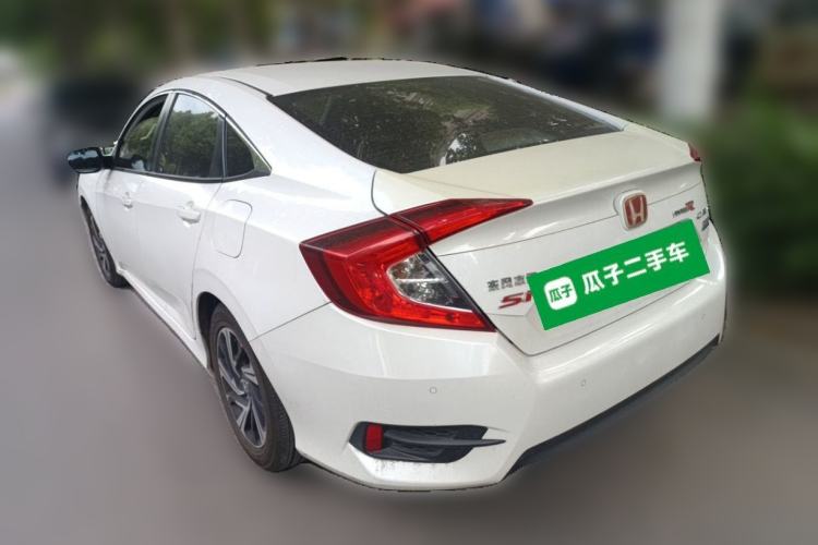 Used Honda Civic 2016 220TURBO CVT Luxury Edition Rear Left 45 Deg