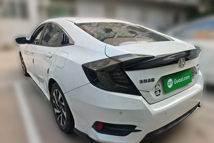 Used Honda Civic 2016 220TURBO CVT Luxury Edition Rear Left 45 Deg