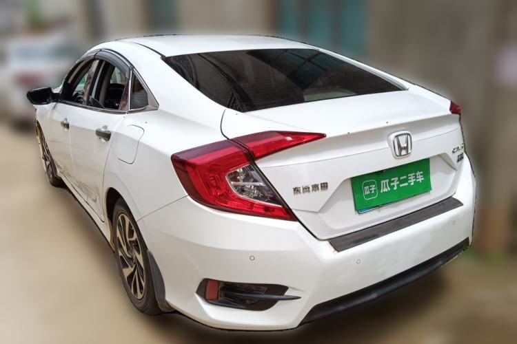 Used Honda Civic 2016 220TURBO Manual Luxury Edition Rear Left 45 Deg