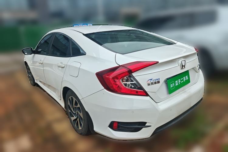 Used Honda Civic 2016 220TURBO CVT Luxury Edition Rear Left 45 Deg