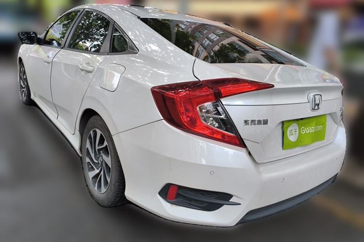 Used Honda Civic 2016 220TURBO CVT Luxury Edition Rear Left 45 Deg