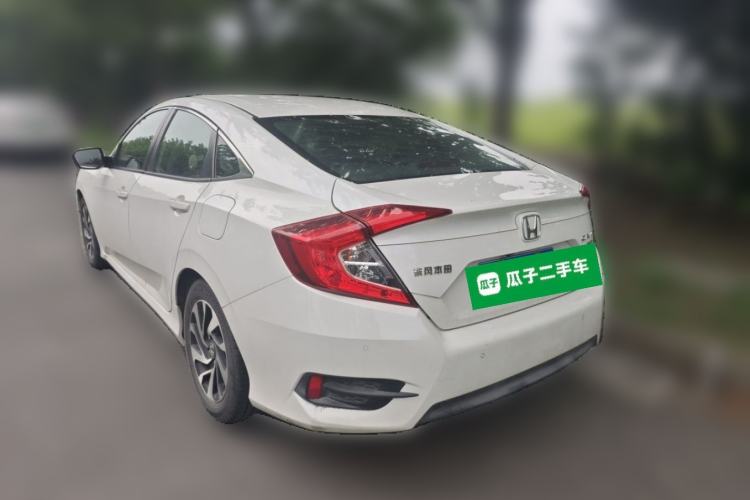 Used Honda Civic 2016 220TURBO CVT Luxury Edition Rear Left 45 Deg