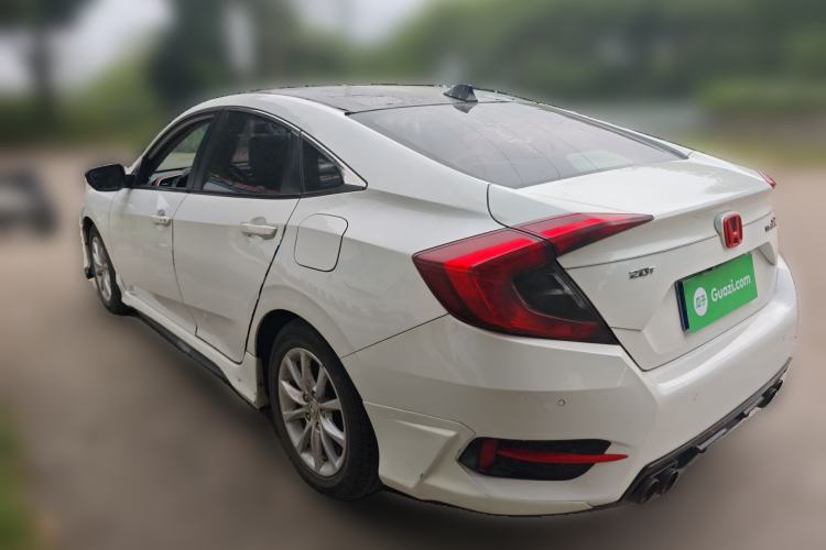 Used Honda Civic 2016 220TURBO CVT Luxury Edition Rear Left 45 Deg
