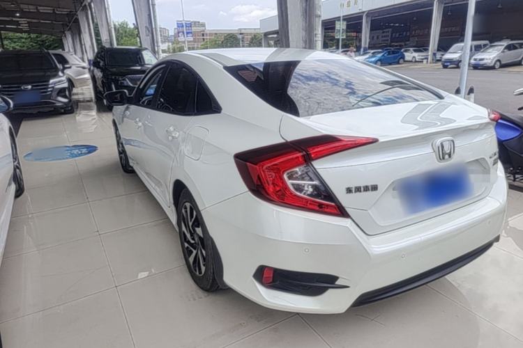 Used Honda Civic 2016 220TURBO CVT Luxury Edition Rear Left 45 Deg
