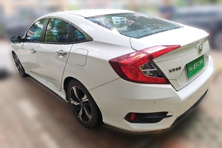 Used Honda Civic 2016 220TURBO CVT Prestige Edition Rear Left 45 Deg