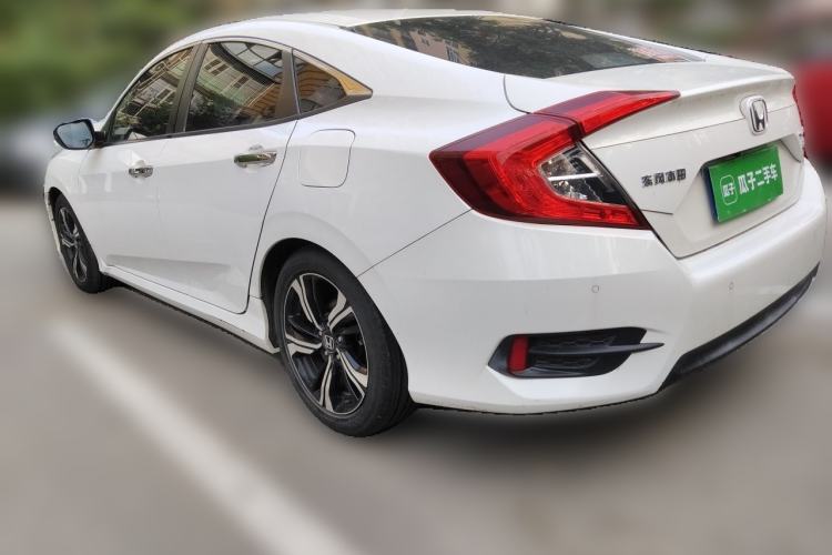 Used Honda Civic 2016 220TURBO CVT Prestige Edition Rear Left 45 Deg