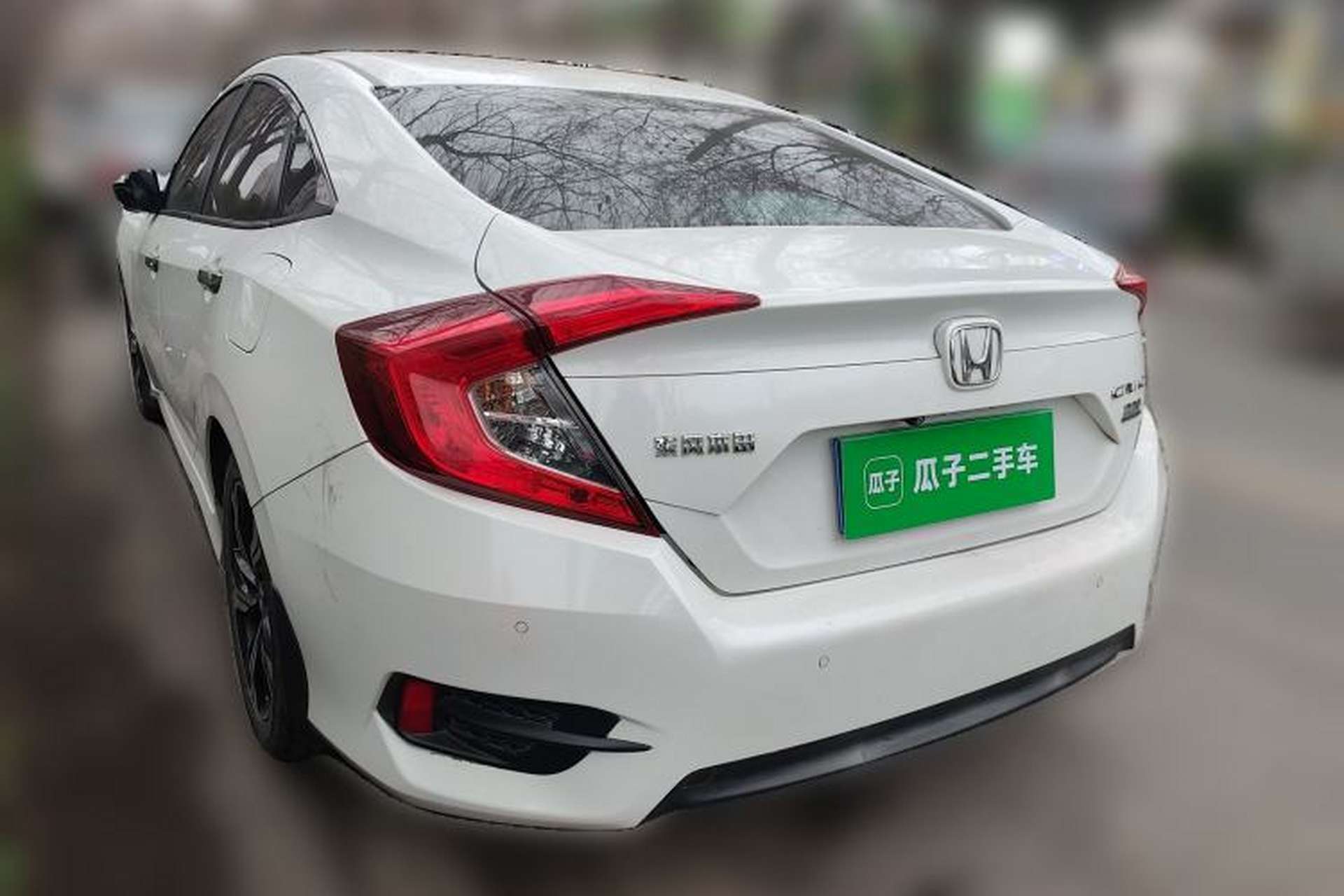 Used Honda Civic 2016 220TURBO CVT Prestige Edition Rear Left 45 Deg