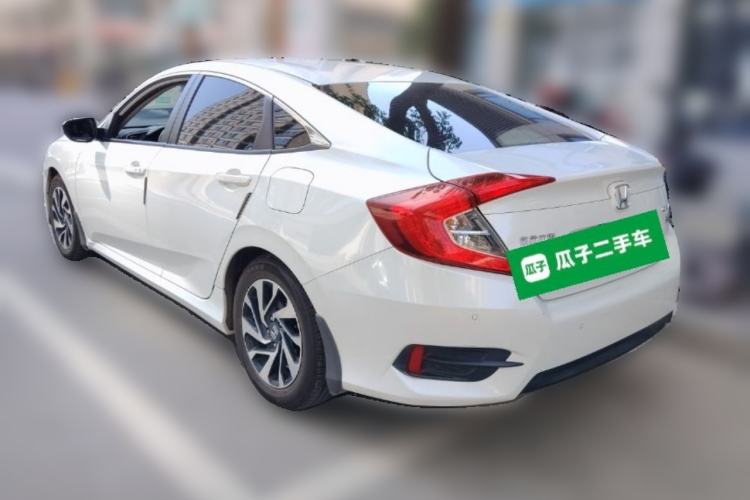Used Honda Civic 2016 220TURBO CVT Luxury Edition Rear Left 45 Deg