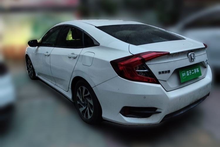 Used Honda Civic 2016 220TURBO CVT Luxury Edition Rear Left 45 Deg
