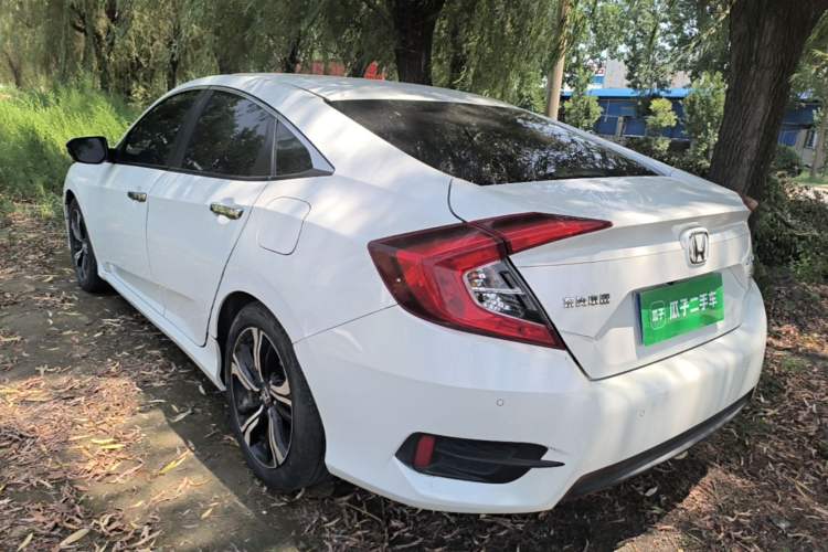 Used Honda Civic 2016 220TURBO CVT Prestige Edition Rear Left 45 Deg