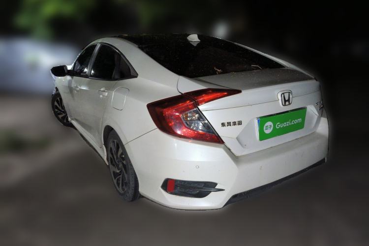Used Honda Civic 2016 220TURBO CVT Luxury Edition Rear Left 45 Deg