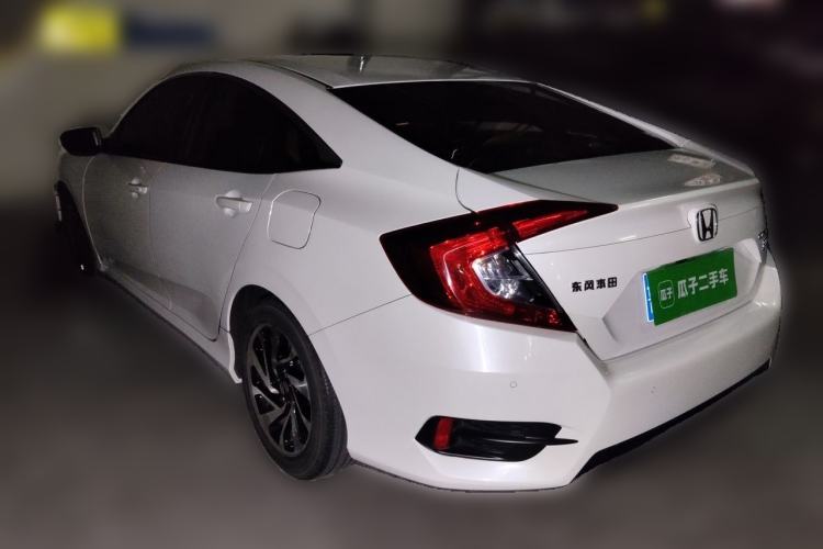Used Honda Civic 2016 220TURBO CVT Luxury Edition Rear Left 45 Deg