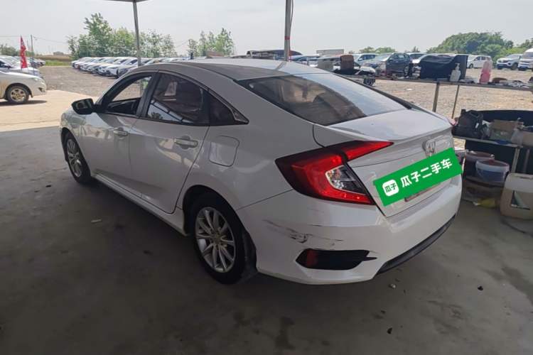 Used Honda Civic 2016 180TURBO CVT Comfort Version Rear Left 45 Deg