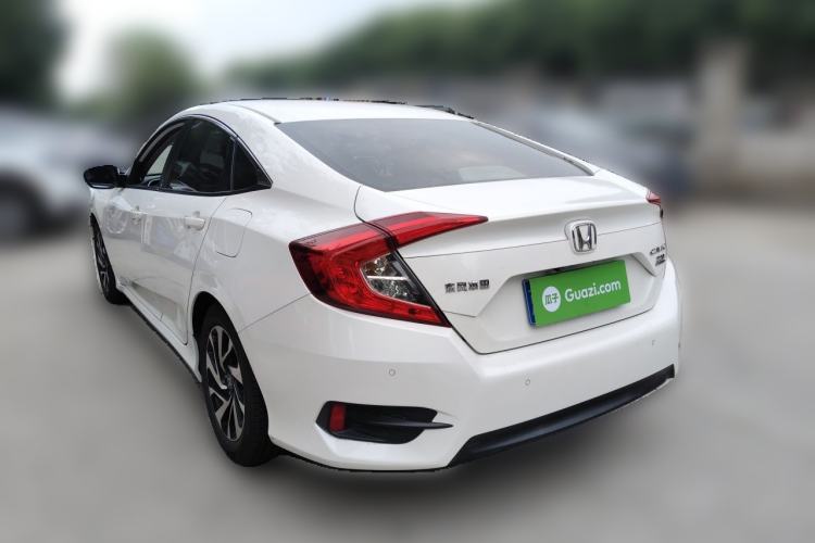 Used Honda Civic 2016 220TURBO CVT Luxury Edition Rear Left 45 Deg