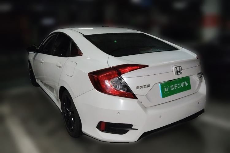 Used Honda Civic 2016 220TURBO CVT Luxury Edition Rear Left 45 Deg