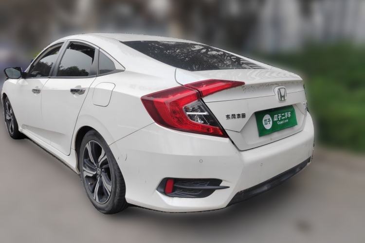 Used Honda Civic 2016 220TURBO CVT Prestige Edition Rear Left 45 Deg