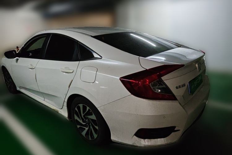 Used Honda Civic 2016 220TURBO CVT Luxury Edition Rear Left 45 Deg