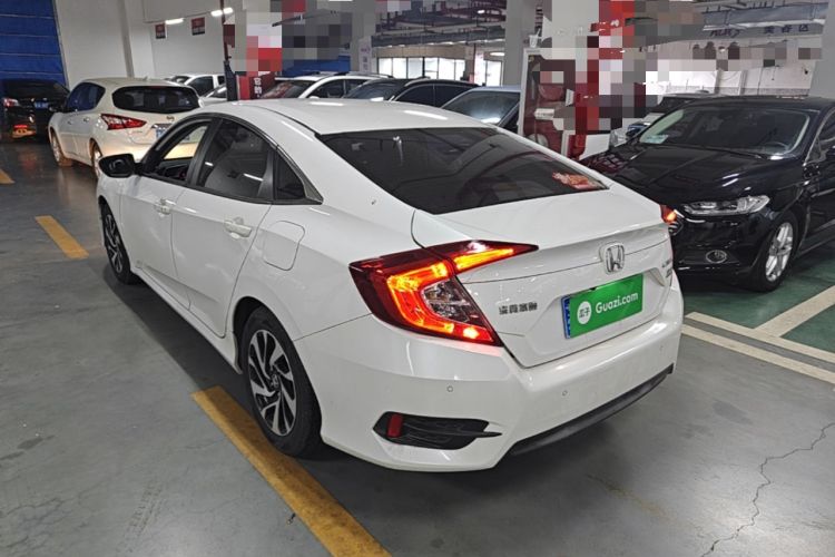 Used Honda Civic 2016 220TURBO Manual Luxury Edition Rear Left 45 Deg