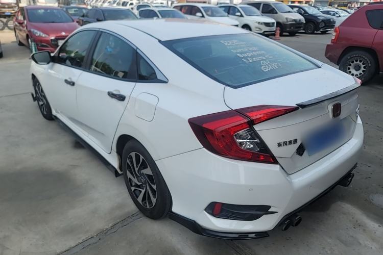 Used Honda Civic 2016 220TURBO CVT Luxury Edition Rear Left 45 Deg