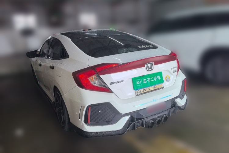 Used Honda Civic 2016 220TURBO CVT Luxury Edition Rear Left 45 Deg