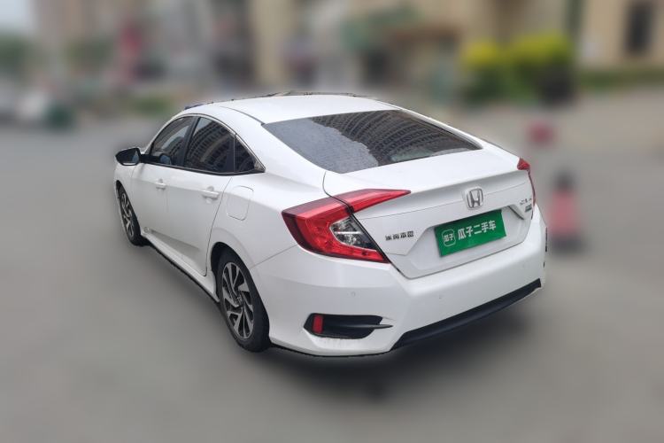 Used Honda Civic 2016 220TURBO CVT Luxury Edition Rear Left 45 Deg