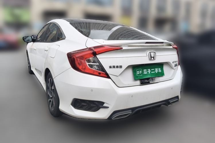 Used Honda Civic 2016 220TURBO Manual Luxury Edition Rear Left 45 Deg