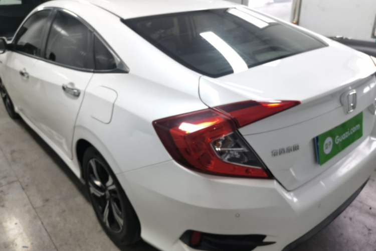 Used Honda Civic 2016 220TURBO CVT Prestige Edition Rear Left 45 Deg