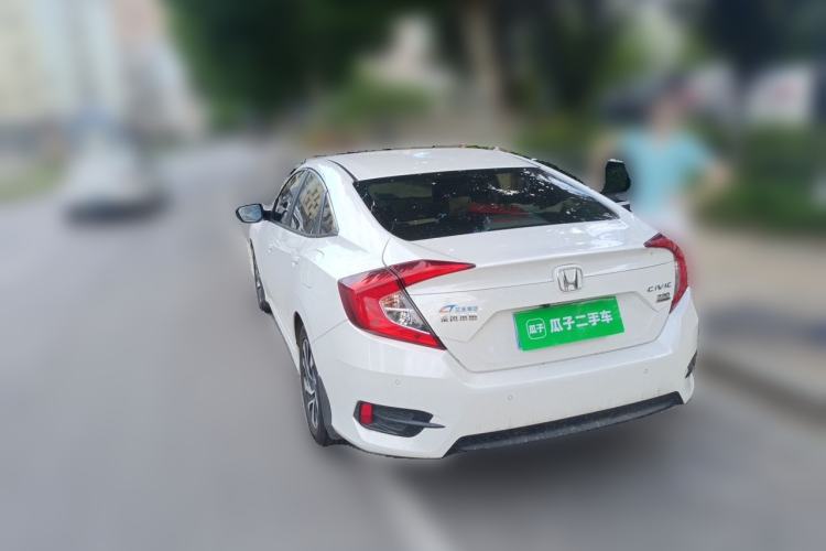 Used Honda Civic 2016 220TURBO CVT Luxury Edition Rear Left 45 Deg