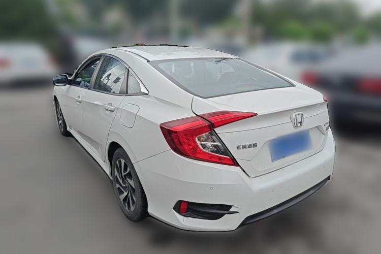 Used Honda Civic 2016 220TURBO CVT Luxury Edition Rear Left 45 Deg