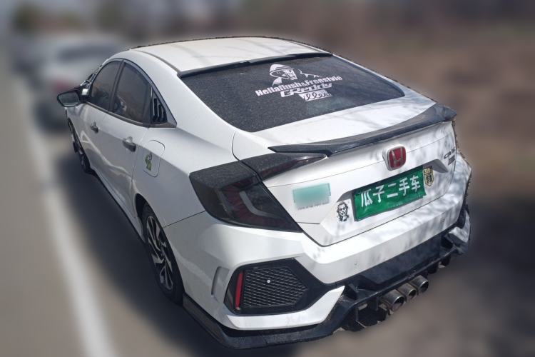 Used Honda Civic 2016 220TURBO CVT Luxury Edition Rear Left 45 Deg